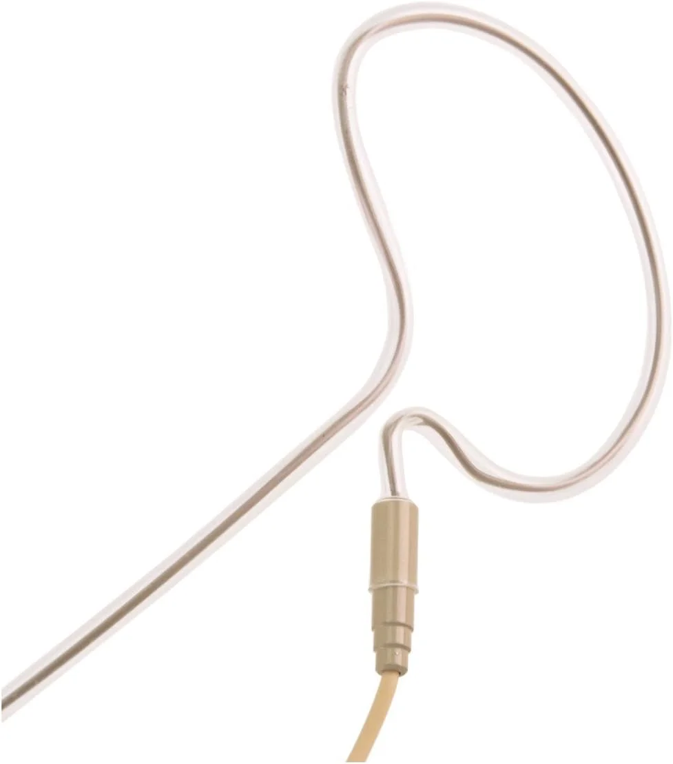 میکروفون جایگزین هدست گوشی برای فرستنده بی سیم حرفه ای AKG PT470، کندانسور همه جهته، اتصال مینی XLR سه پین ta4f، رنگ برنزه