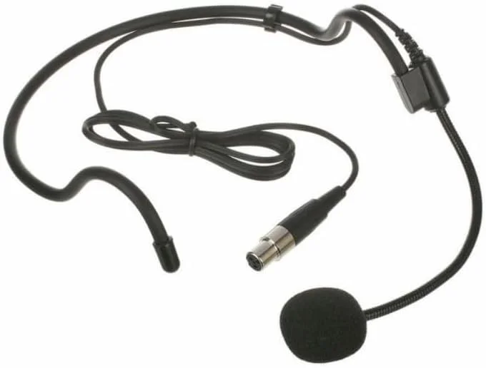 میکروفون کاندنسر هدست جایگزین سازگار با فرستنده های بی سیم Shure، با الگوی قطبی کاردیوئید، گردن غازی انعطاف پذیر، یک جهته، ta4f 4 پین، مشکی میکروفون کاندنسر هدست جایگزین سازگار با فرستنده های بی سیم Shure، با الگوی قطبی کاردیوئید، گردن غازی انعطاف پذیر، یک جهته، ta4f 4 پین، مشکی