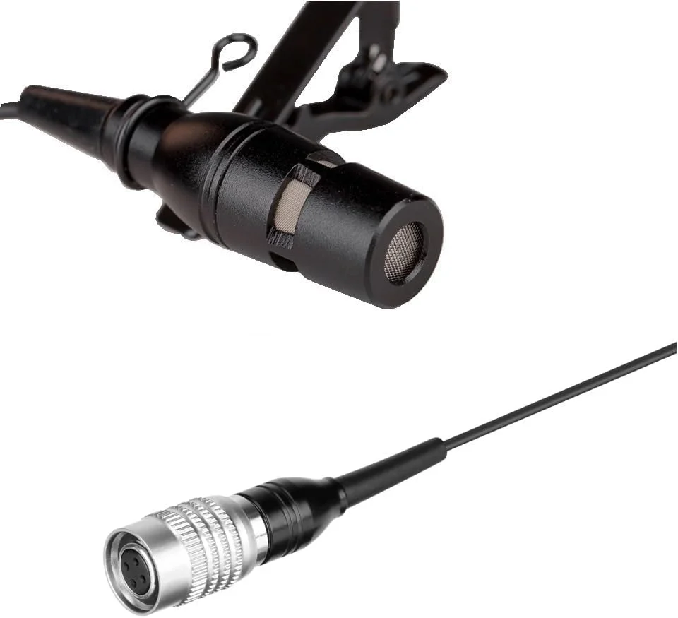 میکروفون یقه ای جایگزین برای Audio Technica ATW-T5201 سری 5000 - فرستنده Body-Pack، کندانسور، یک جهته، اتصال مادگی 4 پین Hirose (HRS)، مشکی