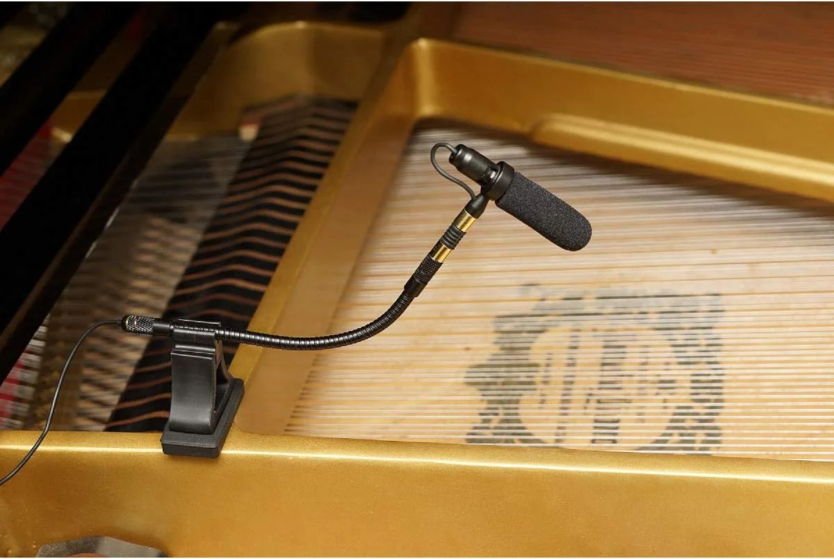 میکروفون ساز موسیقی پیانو PMMB19 با گیره پیانو و 5 اتصال دهنده