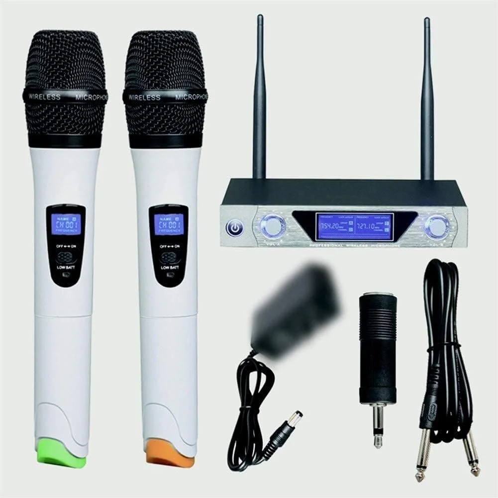 میکروفون بی سیم دستی MU-868 با صدای واضح و عملکرد عالی برای کلاس و آواز خواندن در خانه