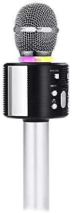 میکروفون بی سیم، اسپیکر قابل حمل کارائوکه بلوتوث با قابلیت حذف صدای اصلی