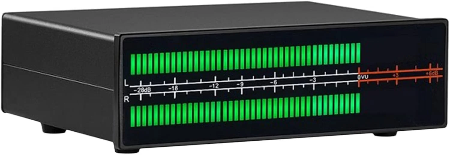 آنالایزر طیف، آنالایزر طیف صوتی دیجیتال، نشانگر صدای استریو، نمایشگر سطح فرکانس در زمان واقعی، با کنترل از راه دور، برای عشق الکترونیکی