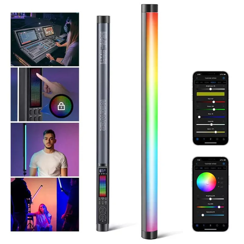چراغ استودیویی RGB نیور NEEWER TL60 با توان 20 وات