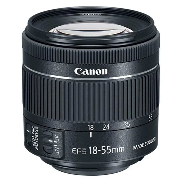 لنز کانن EF-S 18-55mm f/4-5.6 IS STM (بدون جعبه) لنز کانن EF-S 18-55mm f/4-5.6 IS STM (بدون جعبه)