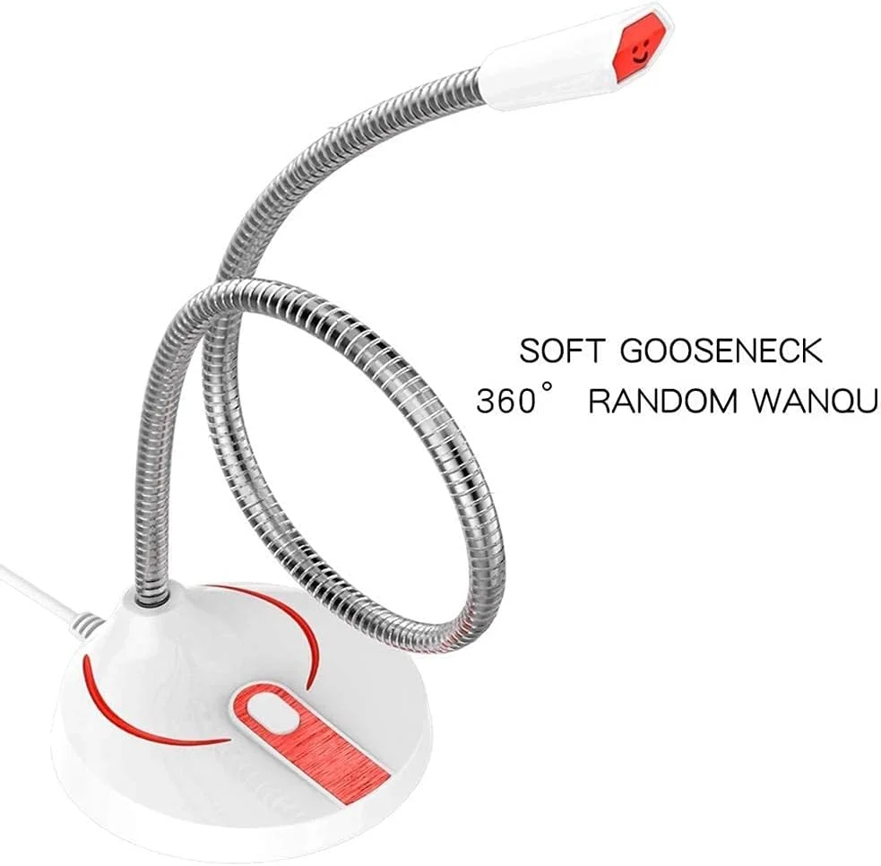 میکروفون کامپیوتر، میکروفون کاندنسر استودیویی حرفه ای با جک 3.5 میلی متری برای پادکست، ضبط صدا، چت آنلاین برای لپ تاپ میکروفون کامپیوتر، میکروفون کاندنسر استودیویی حرفه ای با جک 3.5 میلی متری برای پادکست، ضبط صدا، چت آنلاین برای لپ تاپ