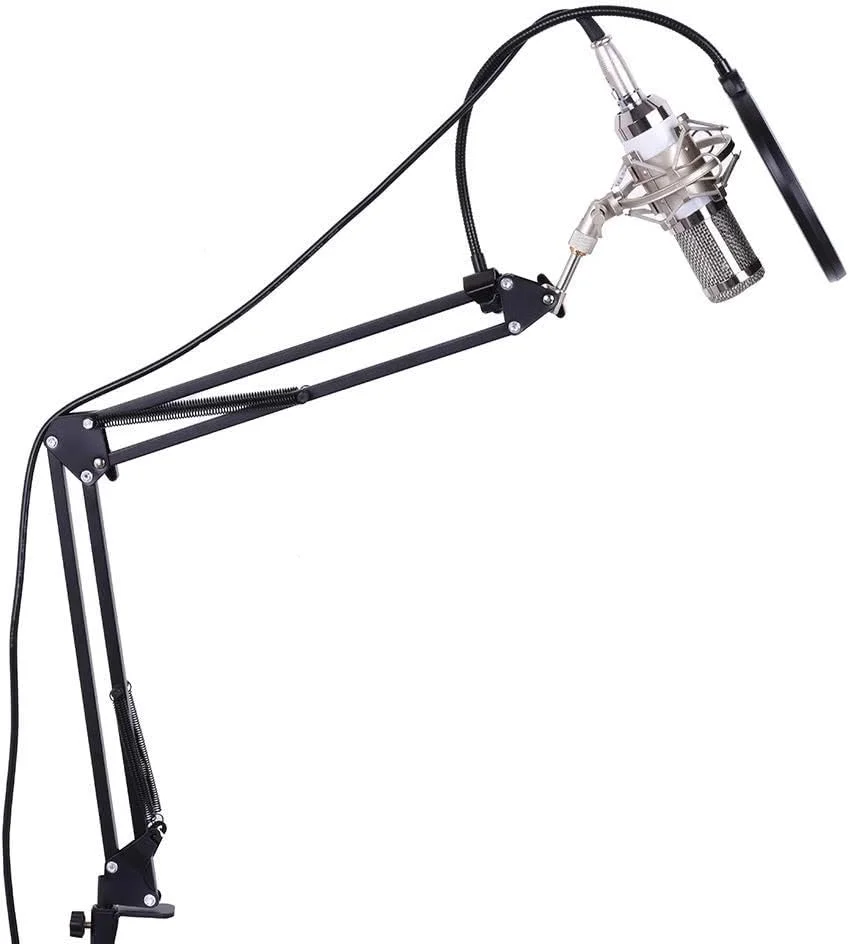 میکروفون استودیویی حرفه ای برای ضبط و پخش صدا به همراه کیت کامل