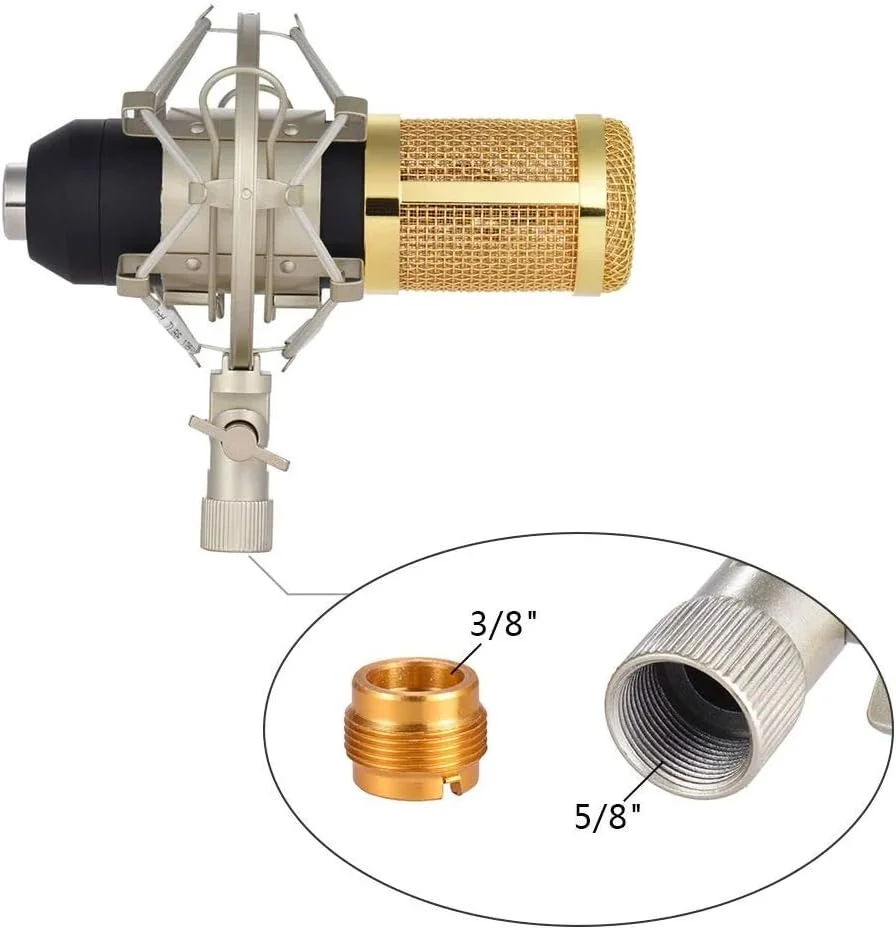 کیت میکروفون کاندنسر استودیویی حرفه ای برای ضبط صدا و پخش