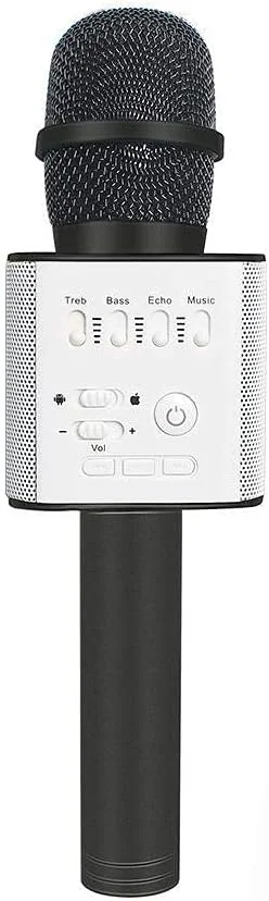 میکروفون دندان میکروفون بی سیم تلفن همراه با کیف میکروفون قابل حمل میکروفون کارائوکه خانگی ارتقا یافته