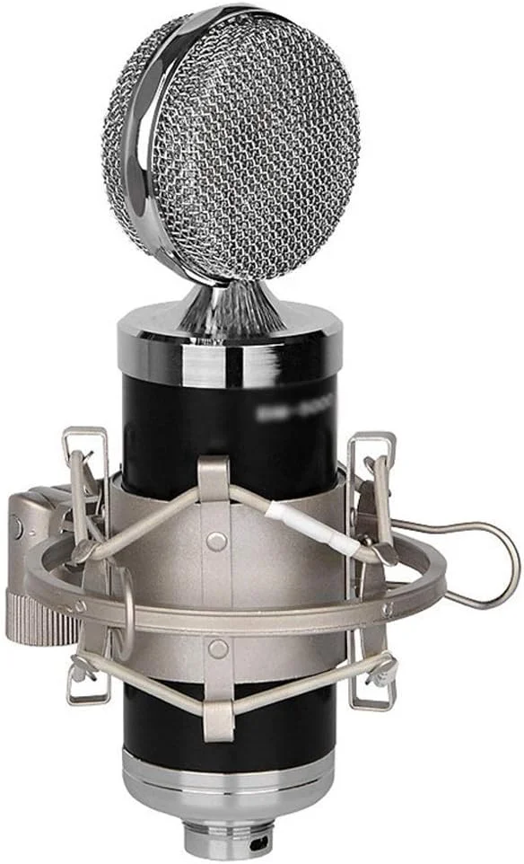 میکروفون، میکروفون کندانسور ضبط صدا برای استریم زنده و خوانندگی با موبایل