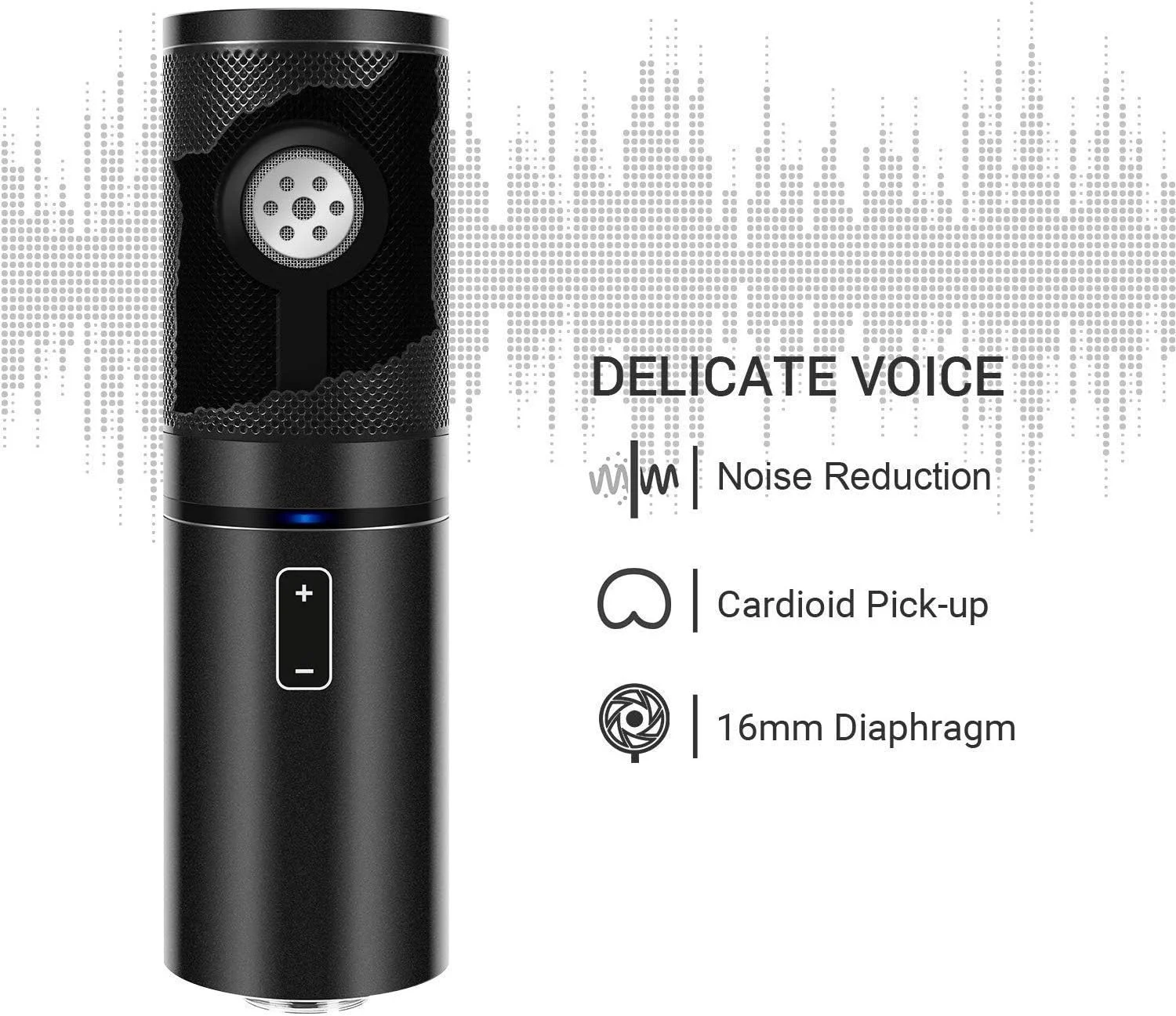 میکروفون USB، ست کارت صدای پایه میکروفون مجری کارائوکه زنده، میکروفون ضبط BM800، میکروفون های کندانسور