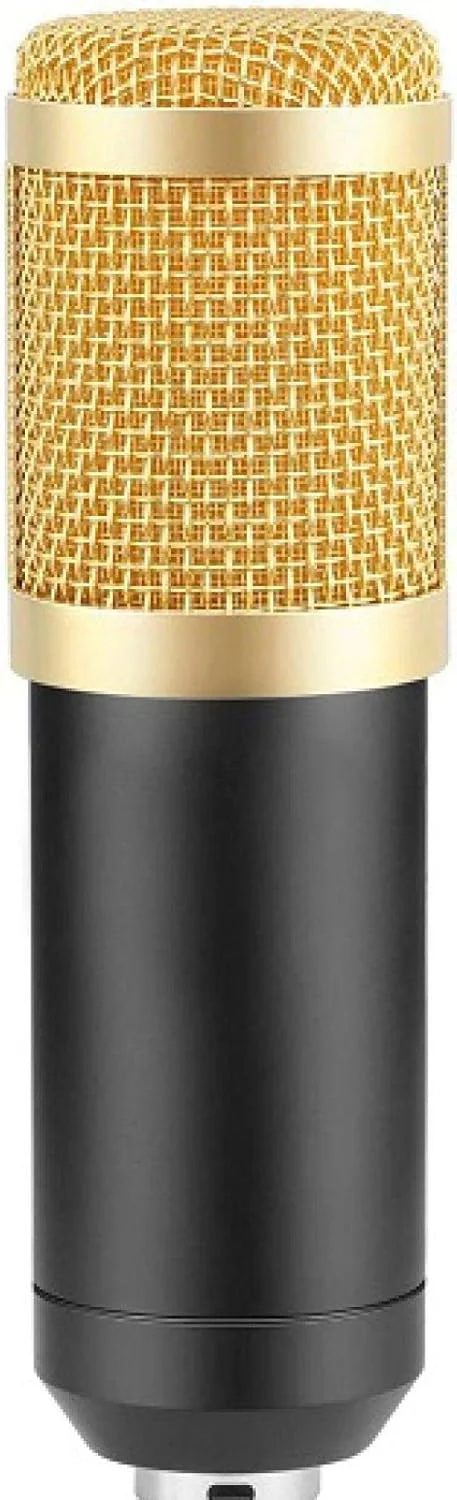 میکروفون کاندنسر حرفه ای 3.5 میلی متری سیم دار برای کارائوکه، KTV، ضبط و آواز