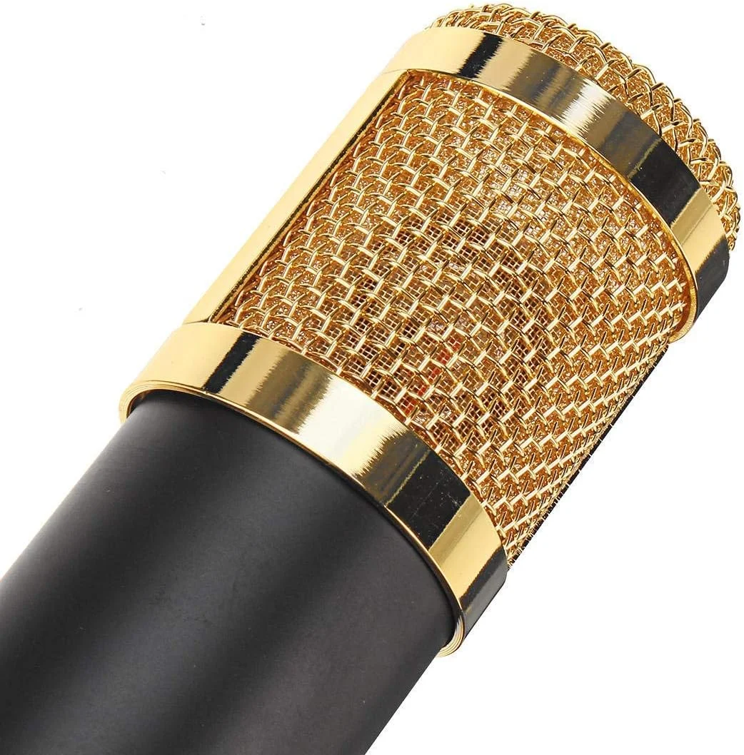 میکروفون کارائوکه خانگی میکروفون USB کاندنسر دیافراگم بزرگ برای کامپیوتر PC لوازم جانبی موسیقی