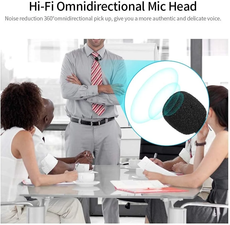 میکروفون کندانسور همه جهته با صدای فوق العاده برای تلفن های همراه، تبلت ها، کامپیوترها و دوربین ها