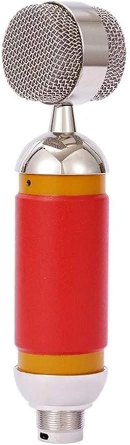 میکروفون USB کاندنسر ضبط صدا مناسب خوانندگی برای یوتیوبرها، استریم زنده گوشی هوشمند و کنفرانس ویدیویی به همراه کابل