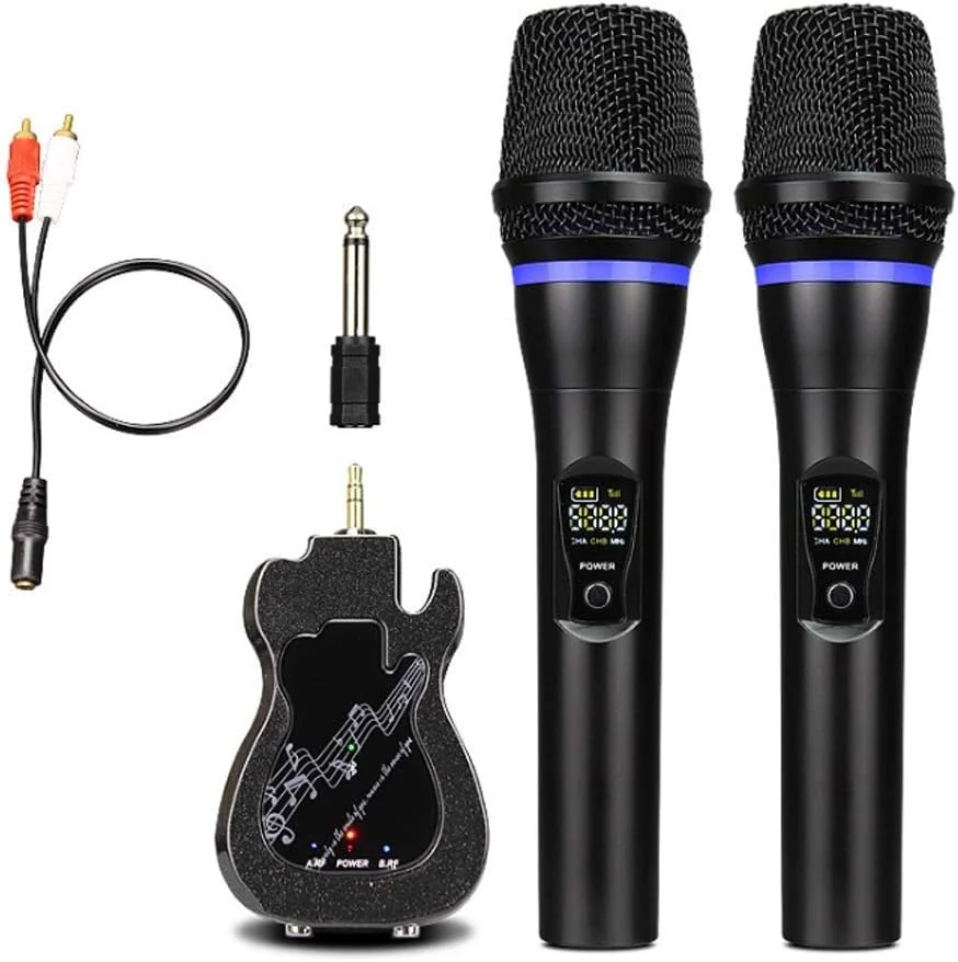 ست میکروفون فلزی U-Segment FM میکروفون یونیورسال خانگی KTV کنفرانس اجرای زنده، میکروفون های کندانسور