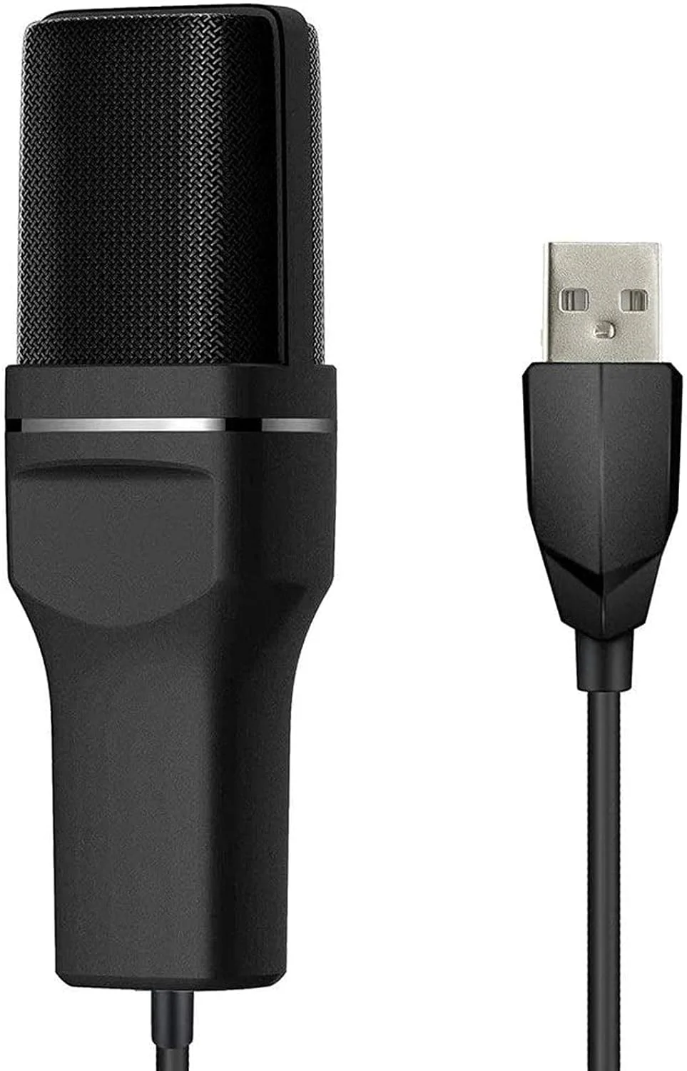 میکروفون USB رومیزی با پایه تاشو و سه پایه برای ضبط ویدیو در رایانه شخصی، تجهیزات ضبط میکروفون