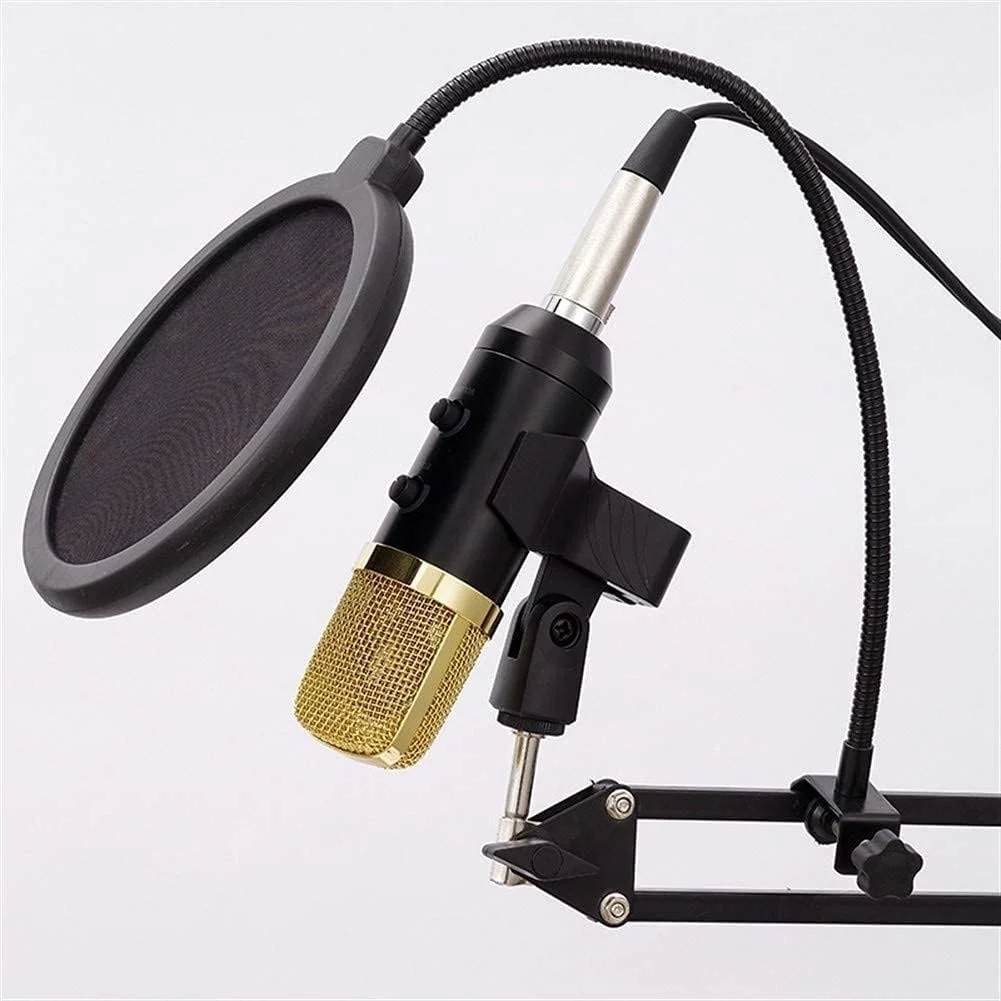 میکروفون USB کاندنسر به همراه کابل برای پخش زنده، ضبط، آواز و کنفرانس های ویدیویی