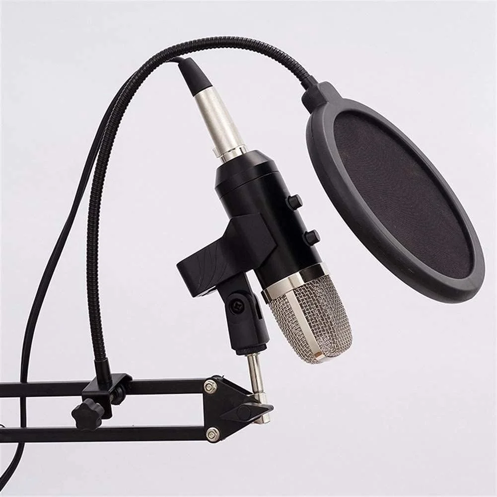 میکروفون USB کاندنسر به همراه کابل برای استریم زنده، ضبط صدا، خوانندگی و کنفرانس های ویدیویی