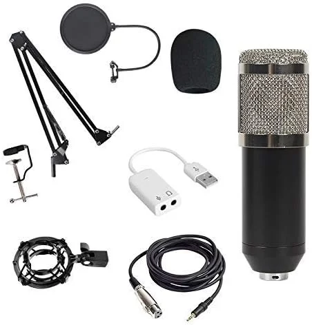 میکروفون جدید کندانسور ضبط صدا برای میکروفون کامپیوتر