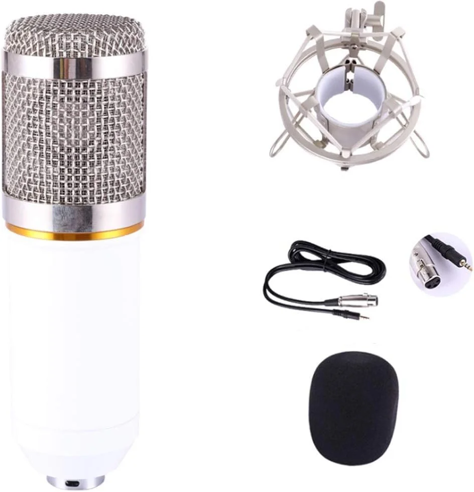 مجموعه میکروفون کارت صدای زنده میکروفون کاندنسر میکروفون کامپیوتر لنگر میکروفون فریاد، میکروفون های کاندنسر