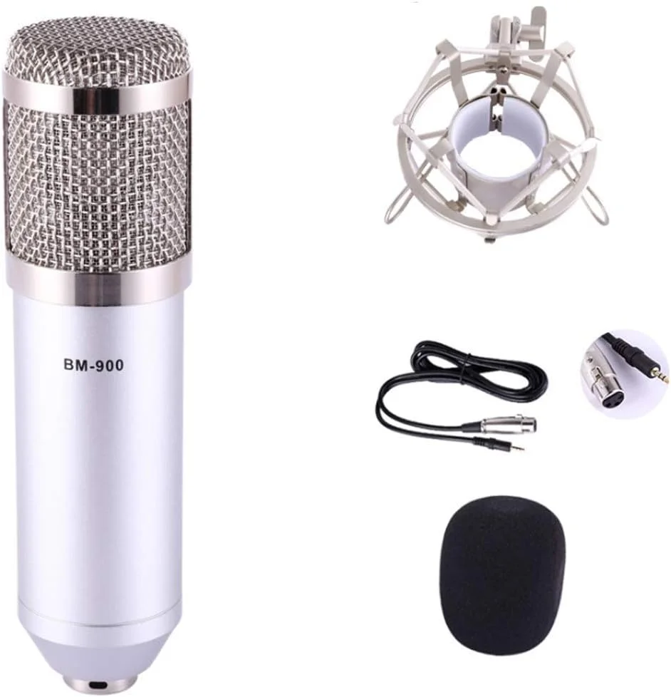 مجموعه میکروفون کارت صدا میکروفون کاندنسر انکر میکروفون کاندنسر کامپیوتر