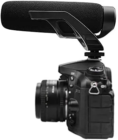 میکروفون کاردیوئید موبایل SLR دوربین تک مصاحبه ضبط ویدیو زنده