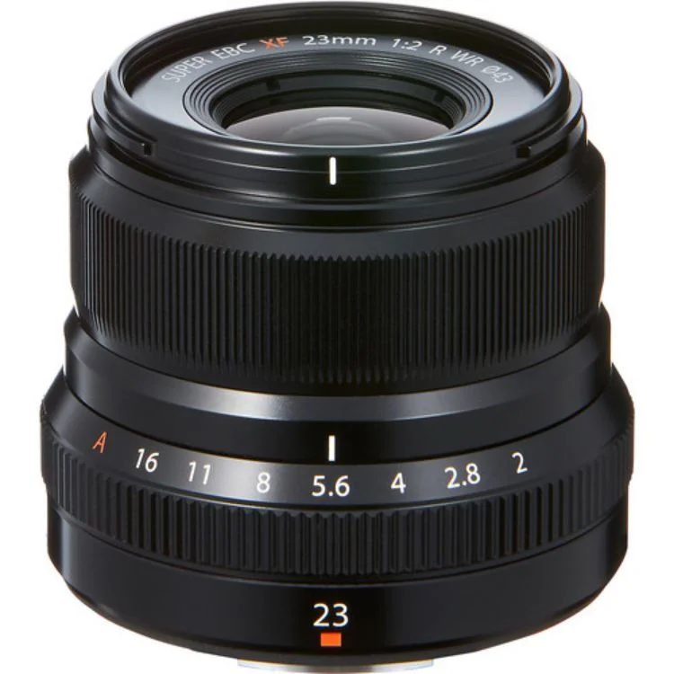 لنز 23mm f/2 R WR فوجی فیلم سری XF - رنگ مشکی