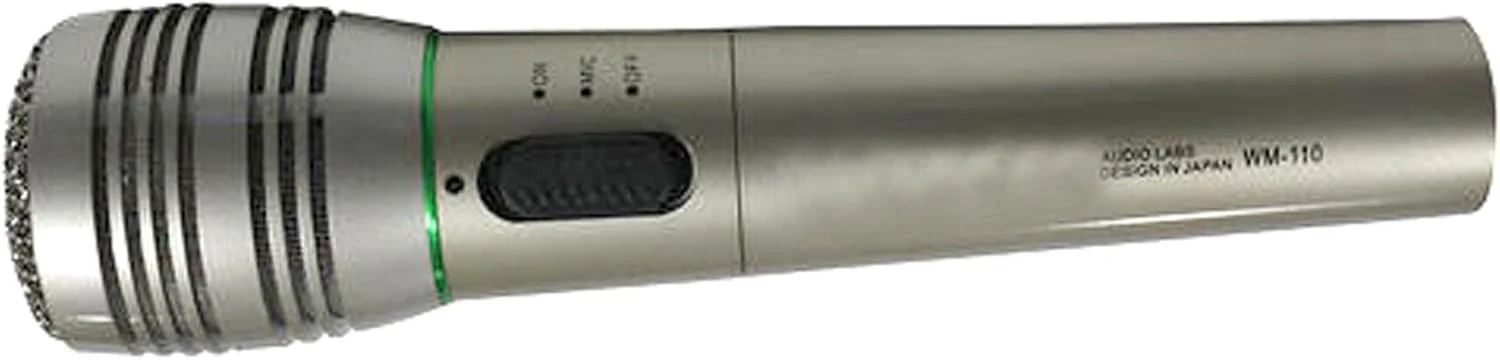 میکروفون حرفه ای 2 در 1 مدل W110 مناسب آواز، کارائوکه و اجرای زنده