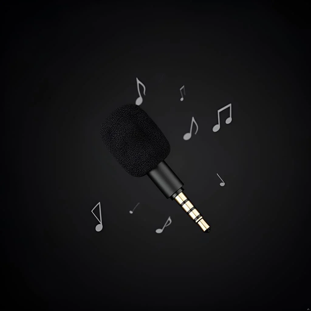 میکروفون مینی مشکی 4 پل قابل حمل با جک 3.5 میلی متری AUX، میکروفون کارائوکه 4 پل/ 3 پل برای ضبط صدا، تلفن همراه، تلفن هوشمند، کامپیوتر، لپ تاپ، میکروفون های کندانسور چند منظوره