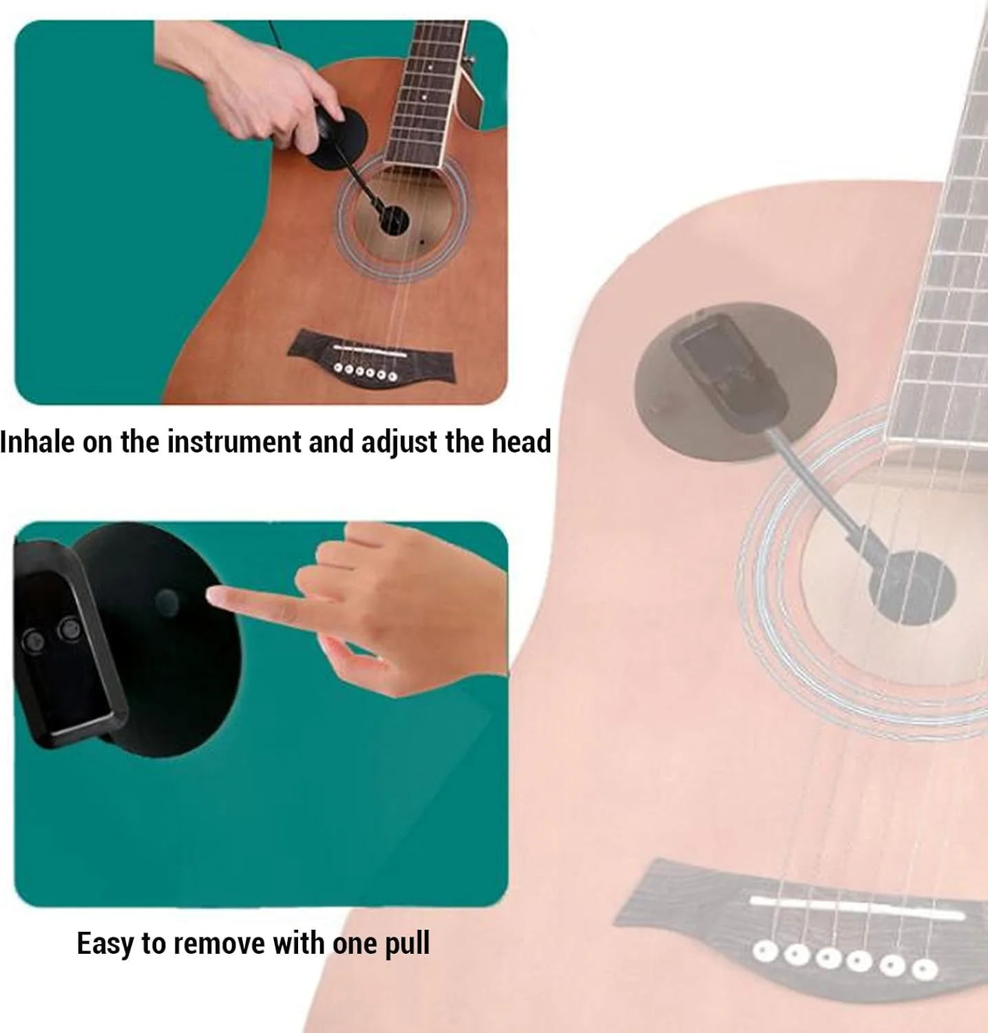 میکروفون حرفه ای بی سیم 2.4G با چرخش 360 درجه برای ساکسیفون، انعطاف پذیر و قابل تنظیم برای ترومپت ارکستر، کندانسور شیپور HiFi، مقاوم در برابر تداخل