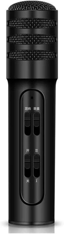 میکروفون کندانسور حرفه ای تلفن همراه برای ضبط و آواز زنده، الگوی قطبی کاردیوئید