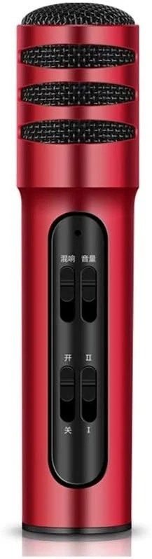 میکروفون کاندنسر حرفه ای تلفن همراه برای ضبط و آواز زنده، الگوی قطبی کاردیوئید