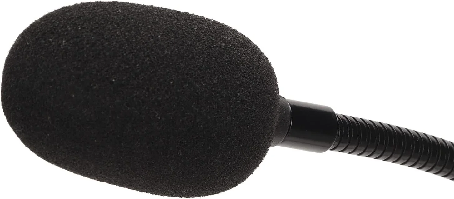 میکروفون سیمی حرفه ای قفل دار، میکروفون کاندنسر حرفه ای رومیزی 6.35 میلی متری برای پخش، کنفرانس ها، سخنرانی و استودیوها