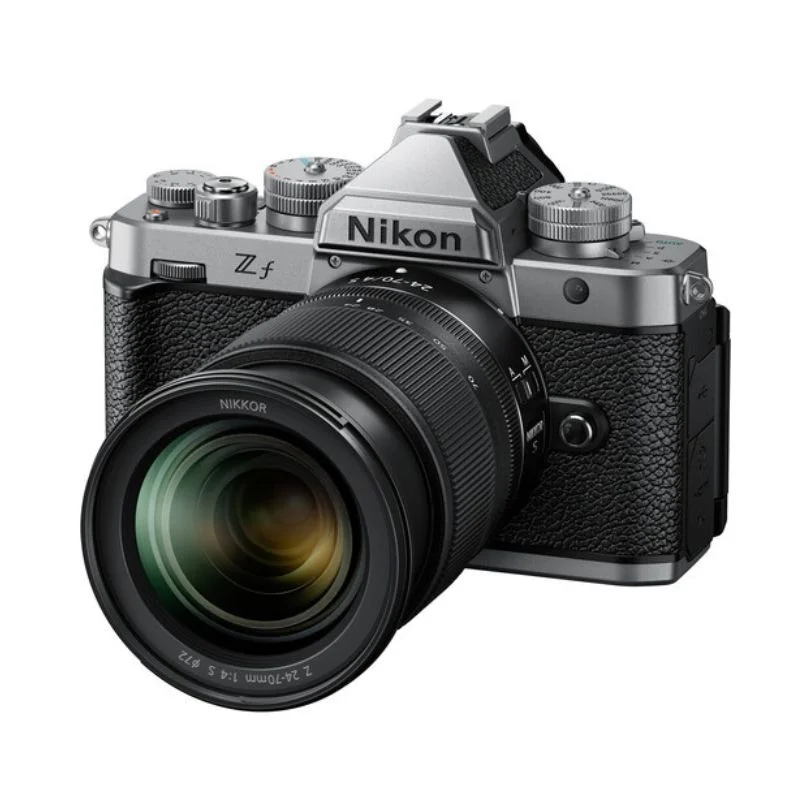 دوربین بدون آینه نیکون Zf همراه با لنز 24-70mm f/4 (نقره ای)