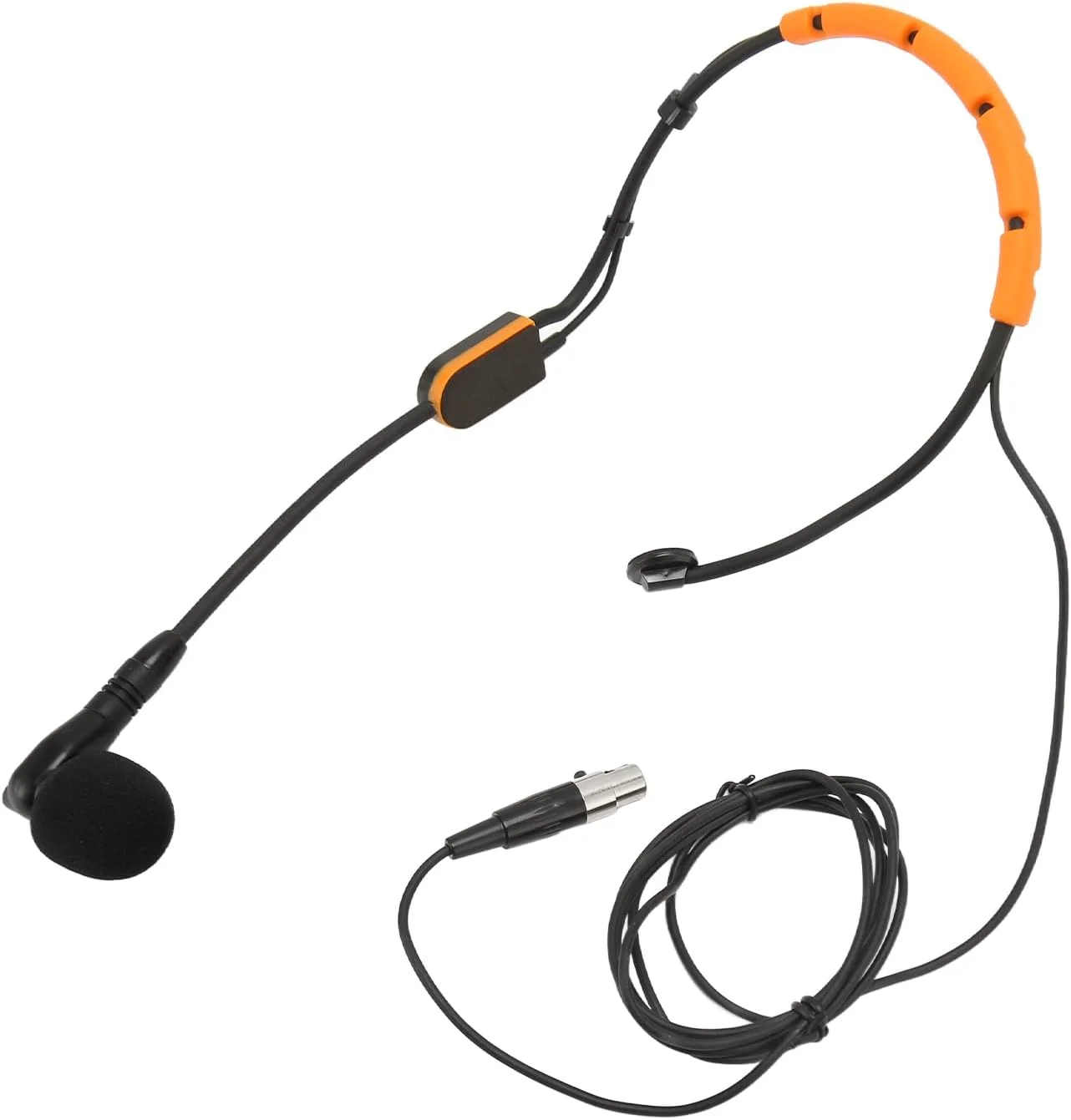 میکروفون کندانسور - هد میکروفون شفاف برای هدفون ورزشی مناسب برای PGA31 SM31 SM35 (زرد)