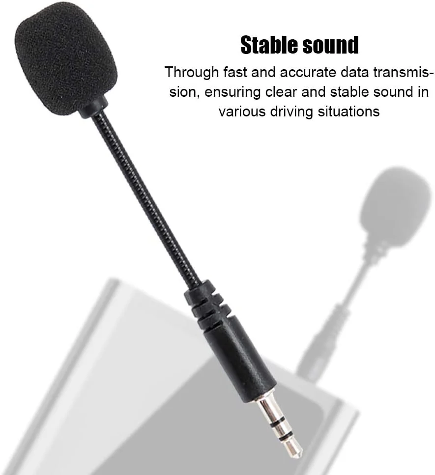 میکروفون مینی با جک 3.5 میلیمتری، حساسیت بالا، انعطافپذیر برای کاربران کامپیوتر و تلفن همراه میکروفون مینی با جک 3.5 میلیمتری، حساسیت بالا، انعطافپذیر برای کاربران کامپیوتر و تلفن همراه