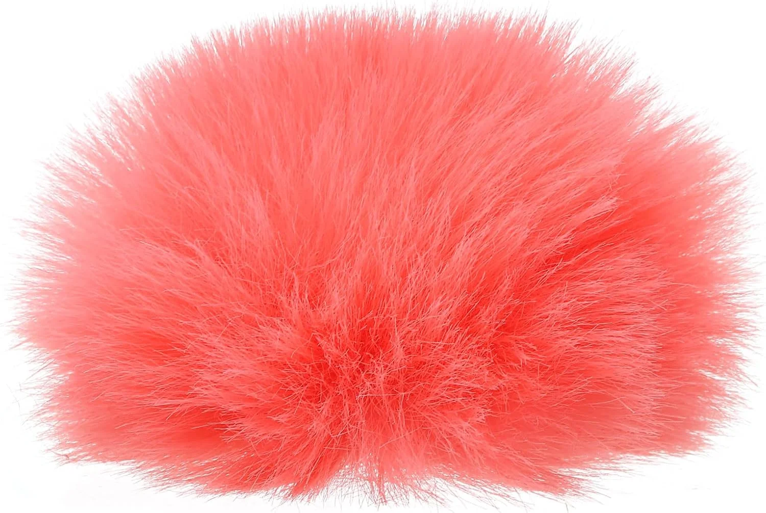 پوشش میکروفون خزدار PATIKIL، محافظ بادگیر میکروفون 7 میلی متر در 62 میلی متر برای میکروفون داخلی و خارجی، نارنجی