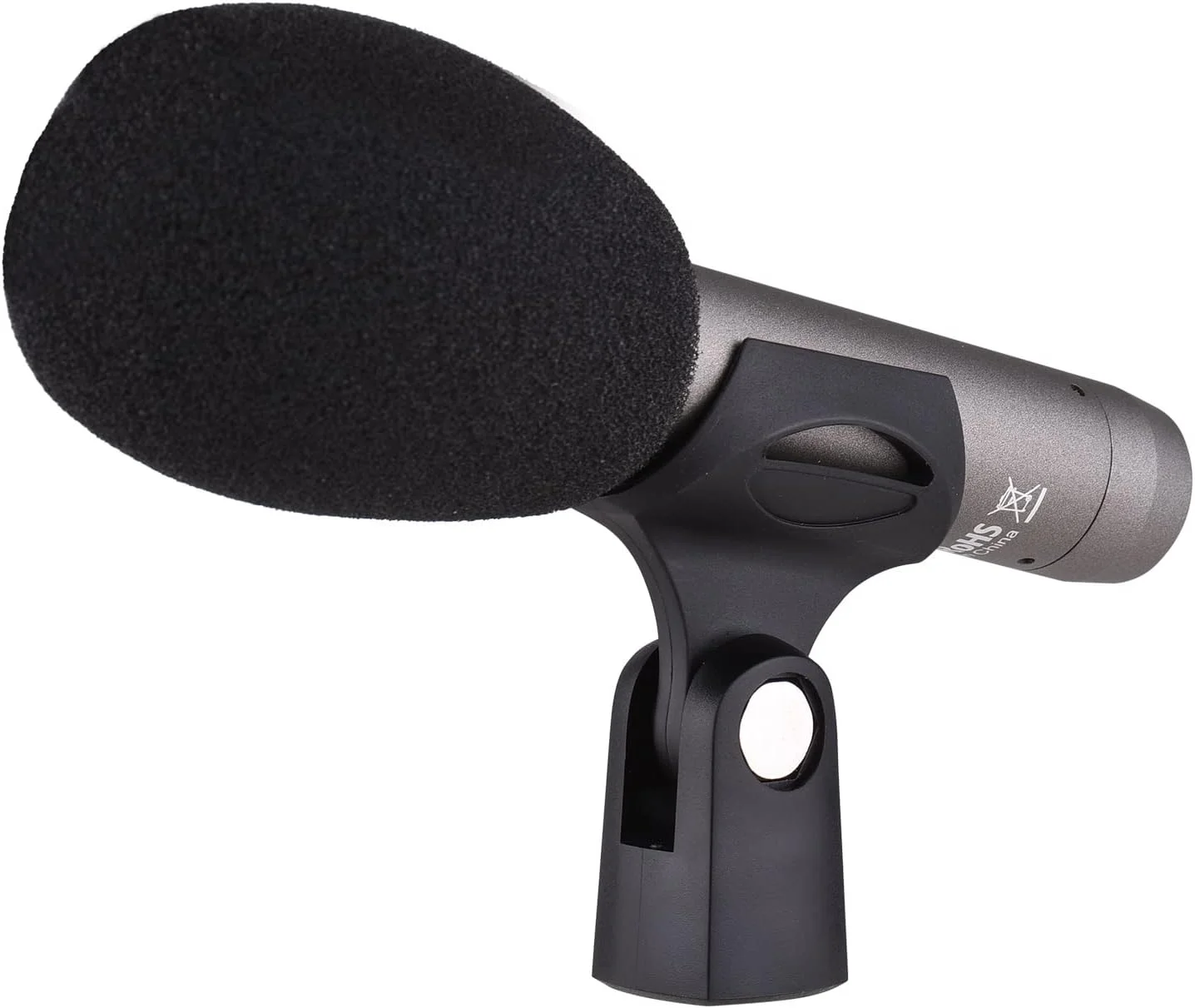 میکروفون OUNA مدل CM-60، میکروفون کاندنسر حرفه ای XLR کاردیوئید با منبع تغذیه فانتوم 48 ولت برای ضبط استودیویی، پخش، اجرای صحنه، نوازندگی و ضبط ساز