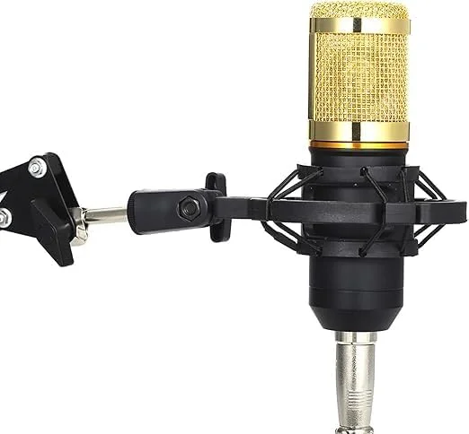 کارت صدای چند منظوره و کیت میکروفون معلق BM800 نکست استور - میکسر صوتی هوشمند با قابلیت تنظیم صدا برای پخش زنده و ضبط