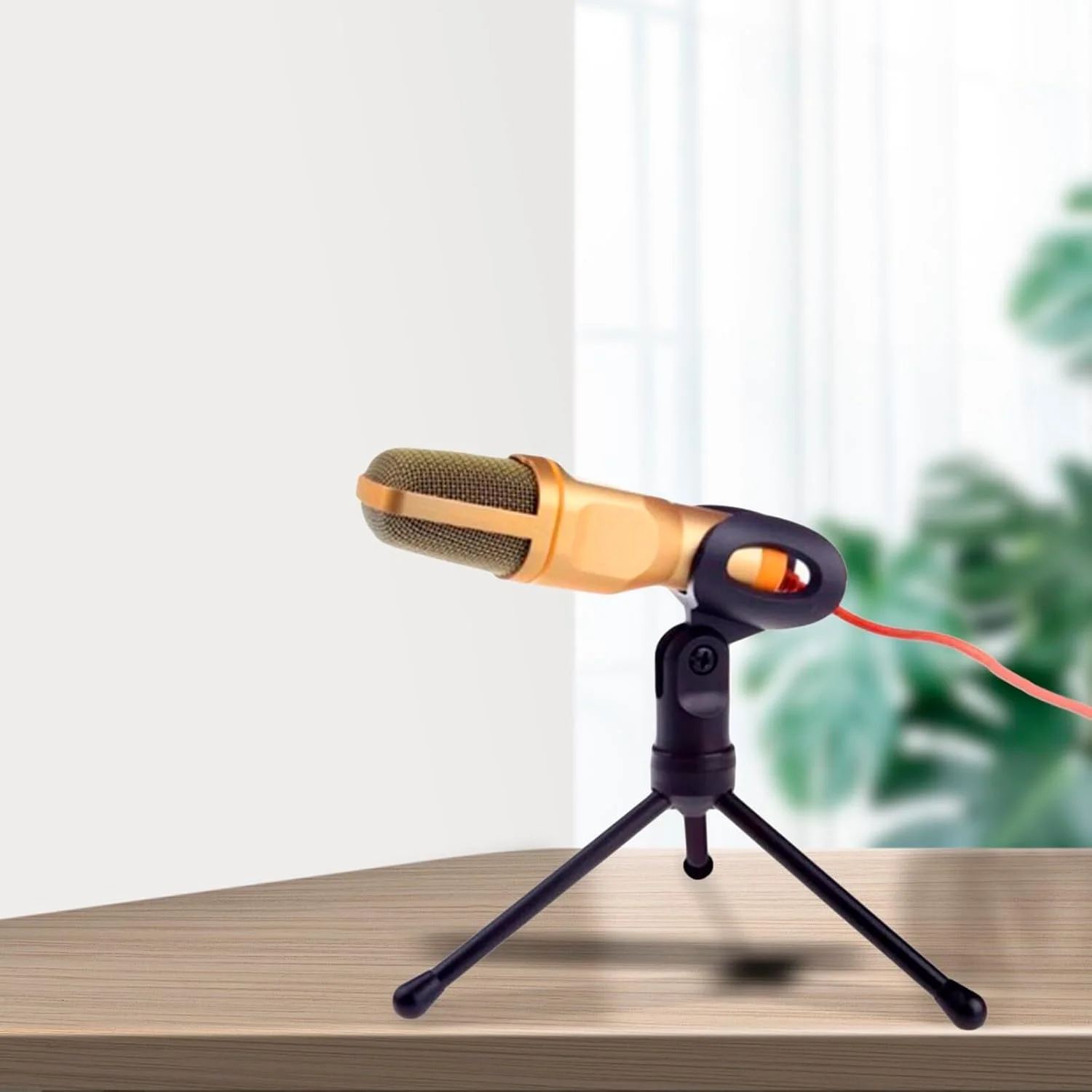 میکروفون کاندنسر حرفه ای NCONCO استودیویی ضبط صدا با پایه میکروفون سه پایه قابل تنظیم برای پادکست، استریم و ضبط