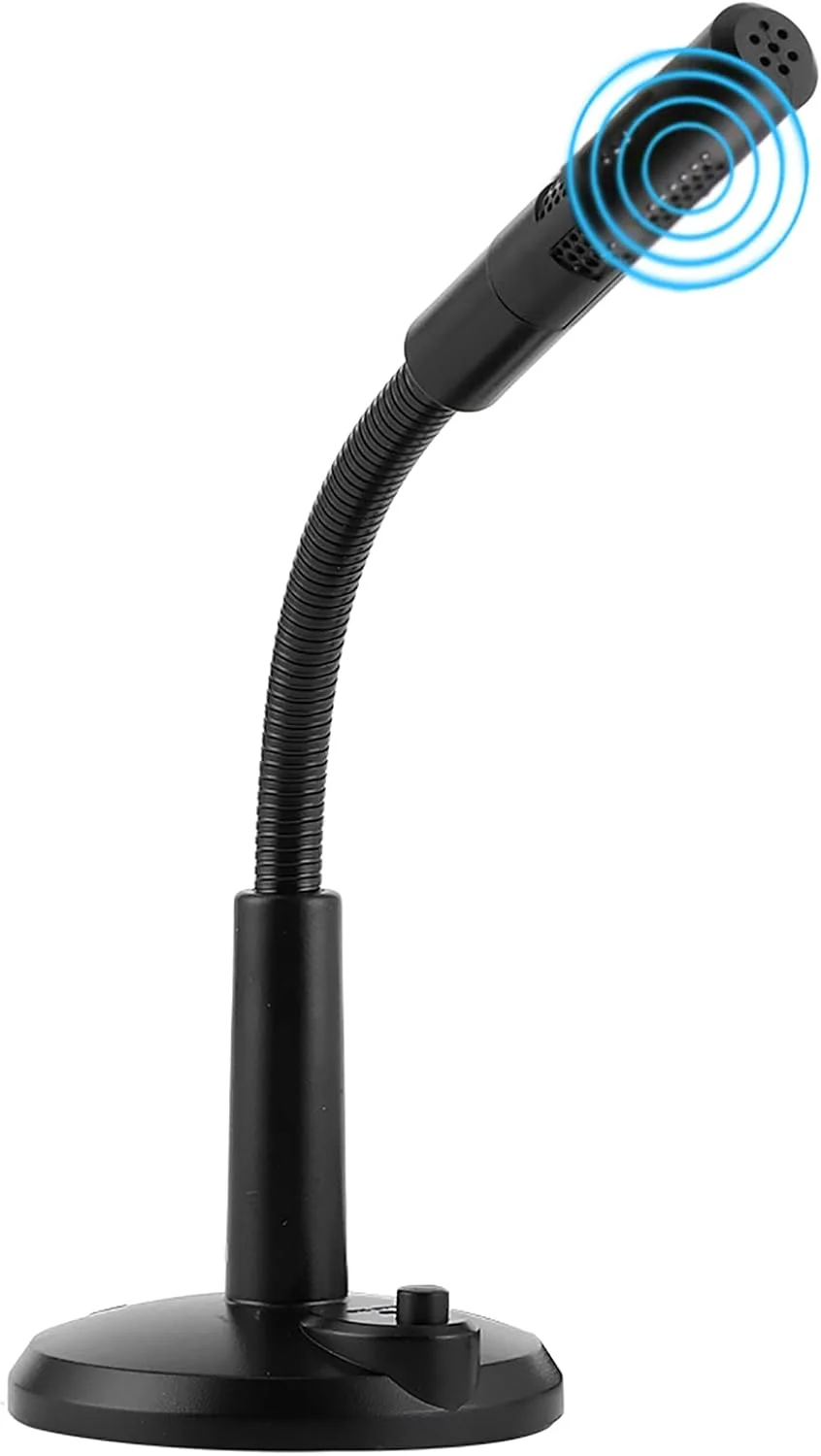 میکروفون USB، میکروفون سیم دار با قابلیت حذف نویز، میکروفون کندانسور قابل تنظیم، میکروفون رومیزی چند منظوره برای چت شبکه، آواز خواندن و بازی