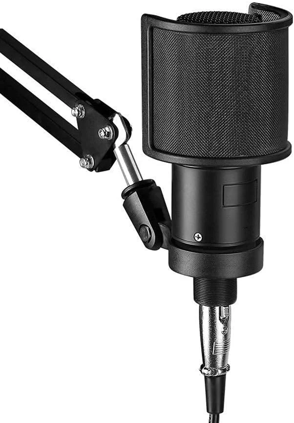 میکروفون کاندنسر مناسب پخش صدا، یادداشت برداری، کارائوکه، آواز خواندن و پخش زنده با کیفیت صدای HD از Zeenyi