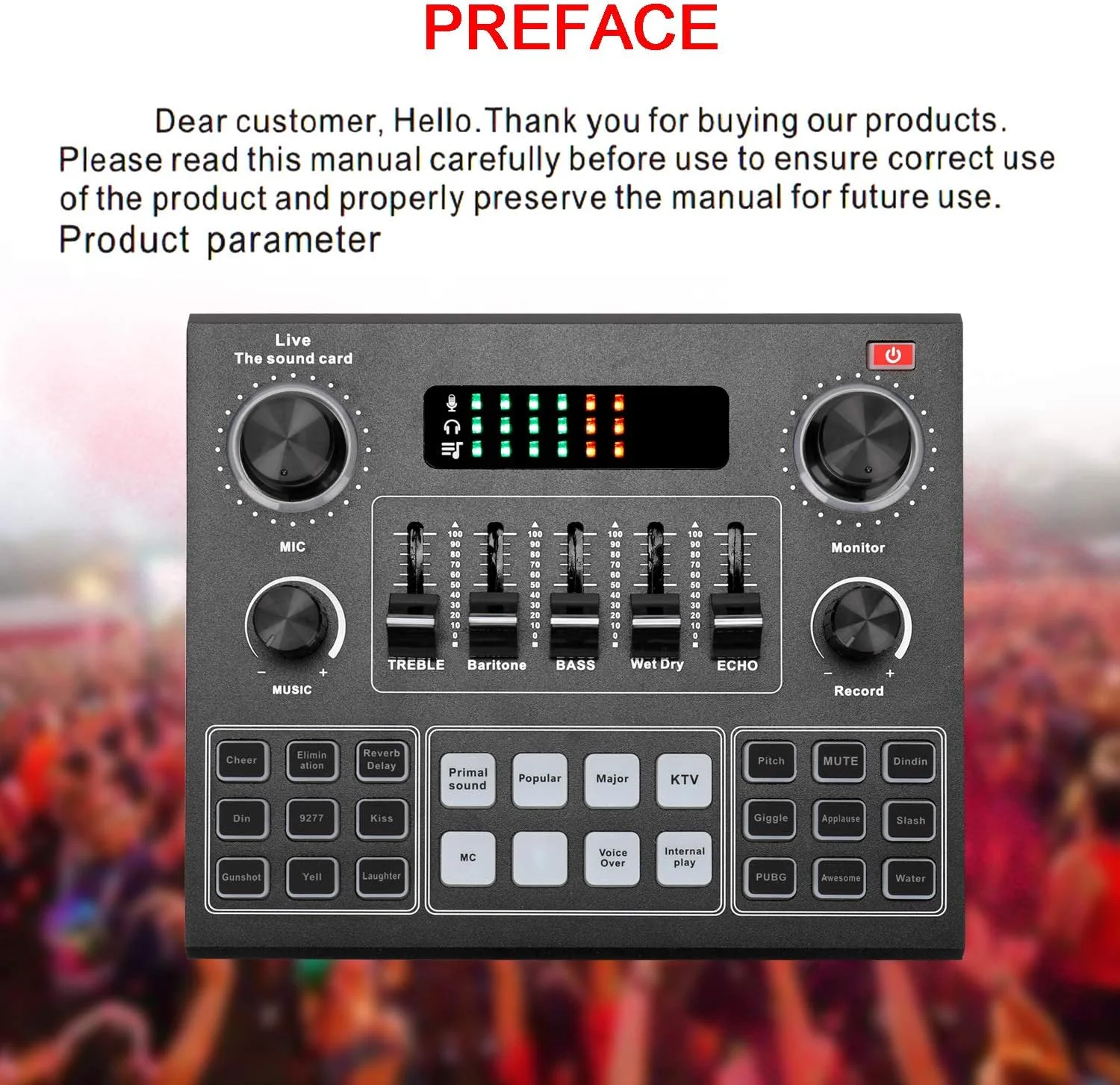 کارت صدای چند منظوره V9 و کیت میکروفون معلق BM800، مجموعه میکروفون کاندنسر ضبط صدا برای پخش زنده هوشمند تحت وب برای کامپیوتر و موبایل