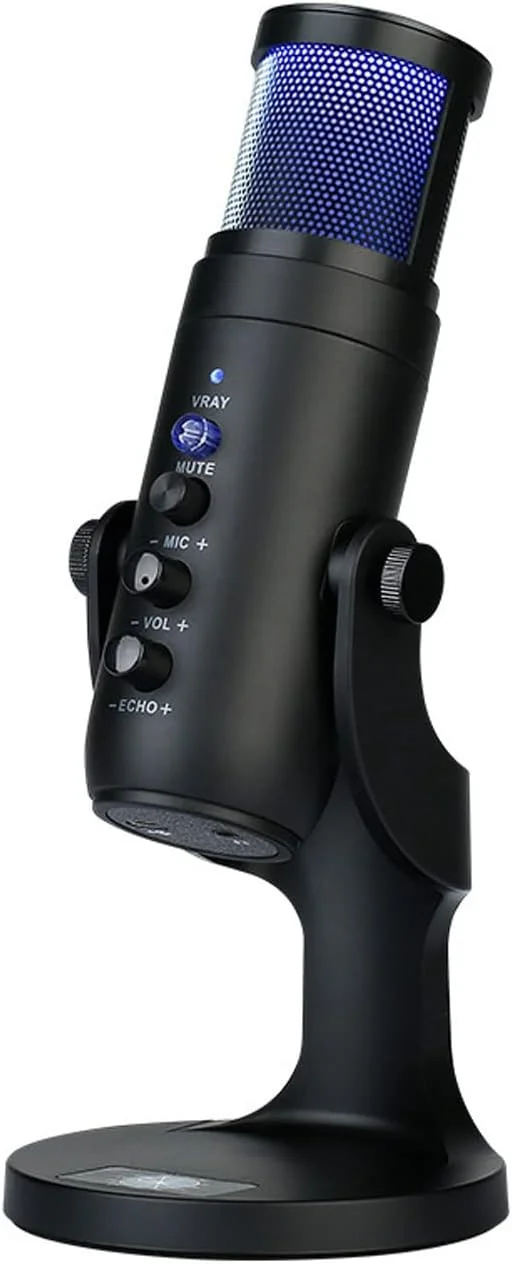 میکروفون خازنی USB چند منظوره، کاهش هوشمند نویز، سازگاری قوی، مناسب
