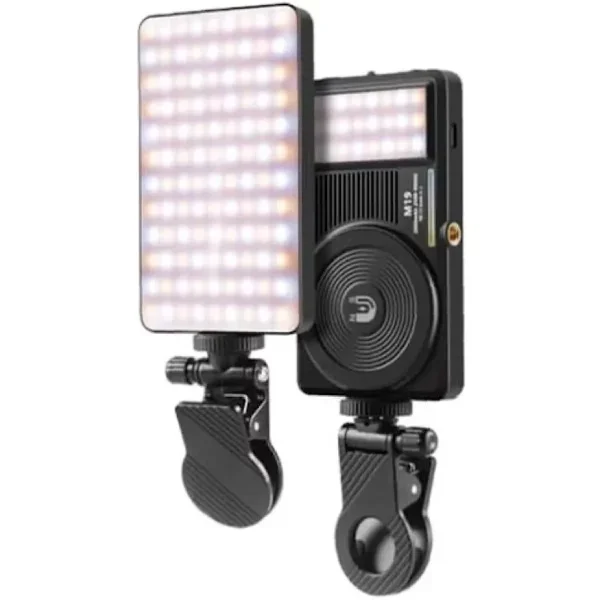 چراغ LED مدل M19 مناسب موبایل و دوربین های مغناطیسی