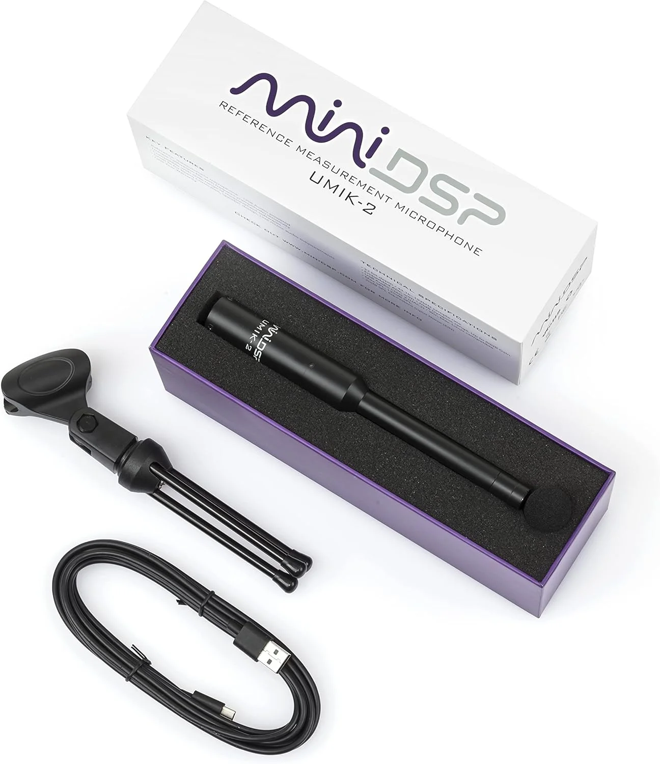 میکروفون اندازه گیری USB miniDSP UMIK-2