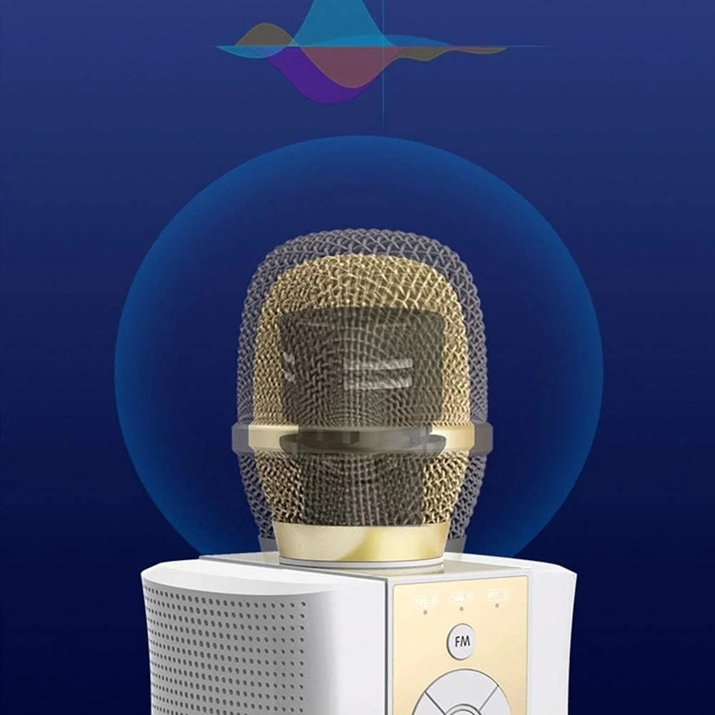 میکروفون کارائوکه میکروفون بی سیم دستی میکروفون آهنگ K برای مهمانی های خانگی و فضای باز