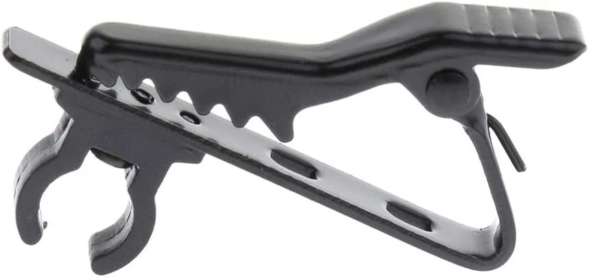 گیره های میکروفون برای کنفرانس های سخنرانی و مصاحبه، 10 عدد (قطر 6.35 میلی متر)