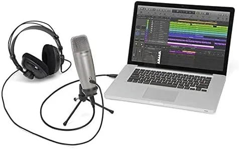 میکروفون کندانسور دیافراگم بزرگ با قابلیت مانیتورینگ همزمان، اتصال آسان و پایه با ظرفیت بالا